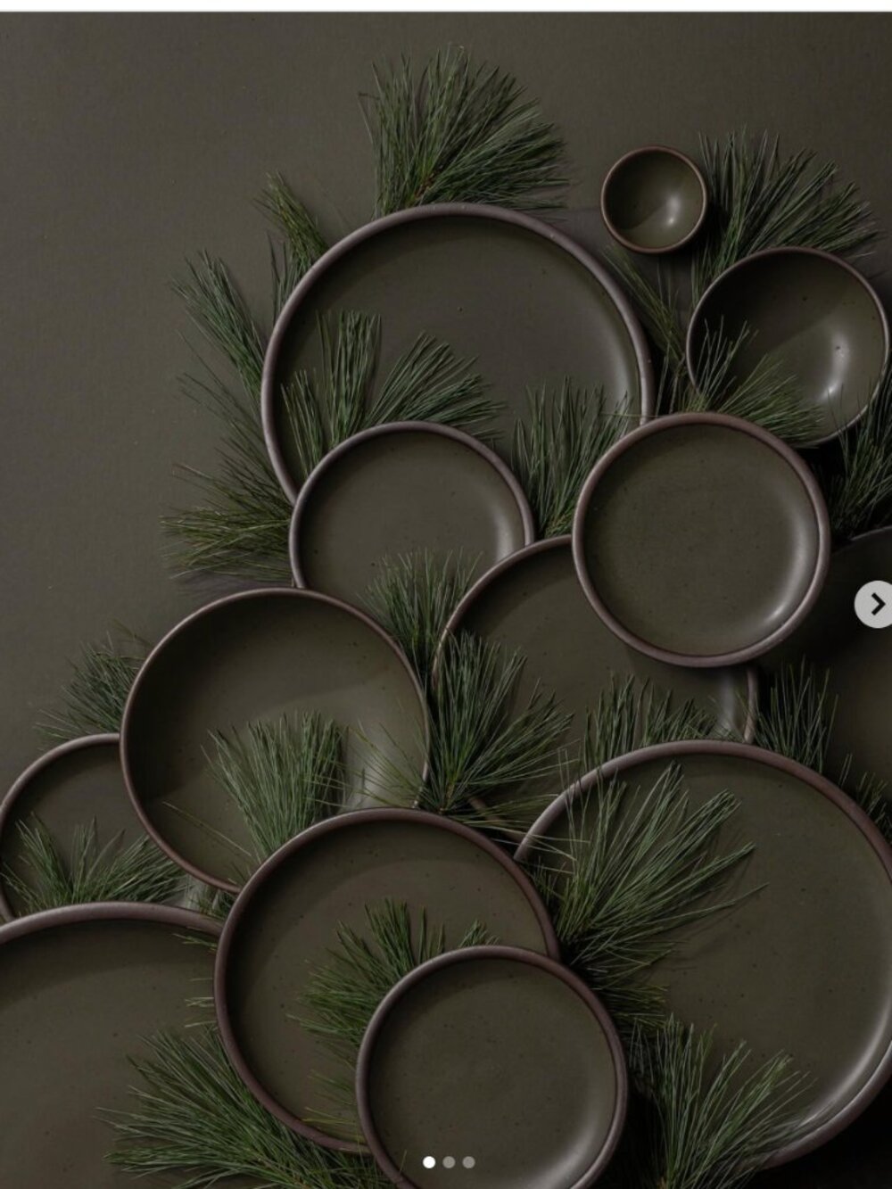 RARE East Fork "In the Pines" Retired Glaze Breakfast Bowls - original quality